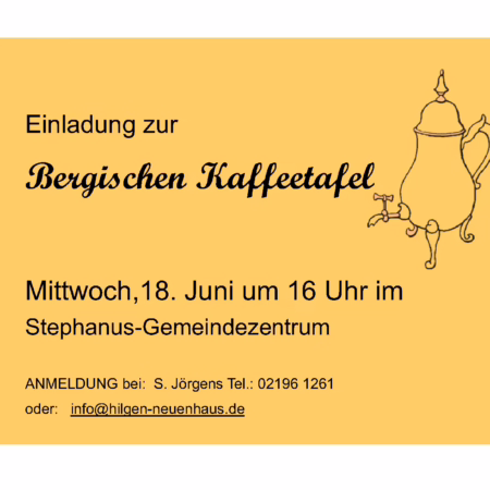 berg kaffeetafel